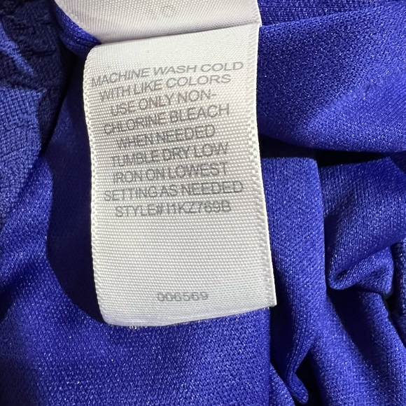 Bisou Bisou Michele Bohnot Ruched Dress Size 10 - Picture 9 of 13